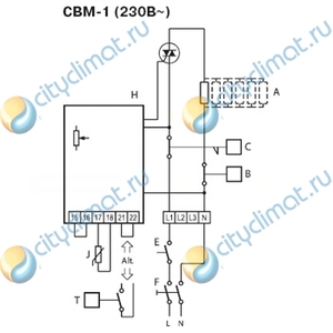 Электрический нагреватель Systemair CBM 100-0,6